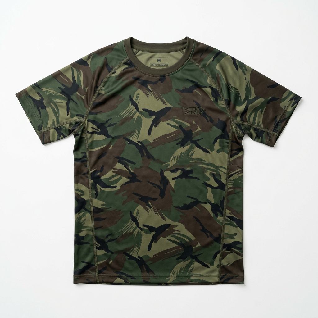 Woodland Brush Tactical Camo Tee